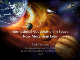 International Cooperation in Space