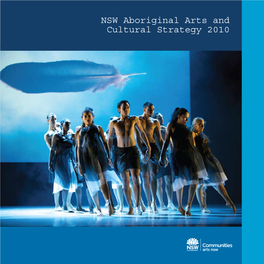 NSW Aboriginal Arts and Cultural Strategy 2010 Cover Image (Front): Feather from Riley - ‘Of Earth & Sky’ 2010