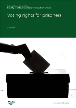 Voting Rights for Prisoners