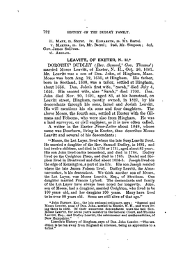 Born in Scotland, 1608, Was a Tailor, Settled at Hingham, About 1636