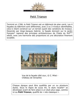 Petit Trianon