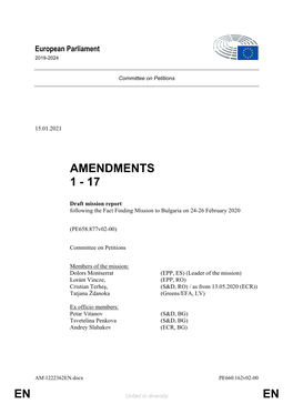 En En Amendments 1