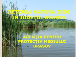 Nature 2000 Sites Brasov County
