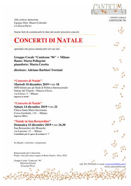 Concerti Di Natale