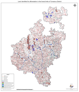 Land Identified for Afforestation in the Forest Limits of Tumakuru District