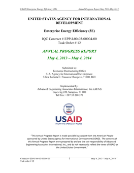 United States Agency for International Development