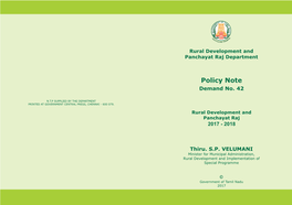 Policy Note Demand No