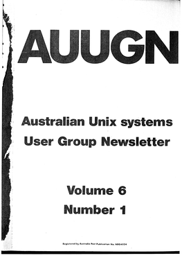 Registered by Australia Post Publication No. NBG6524