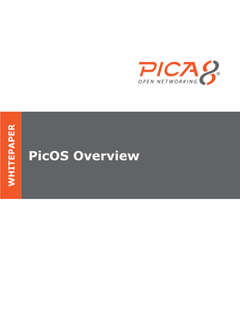 Picos Overview TABLE of CONTENT