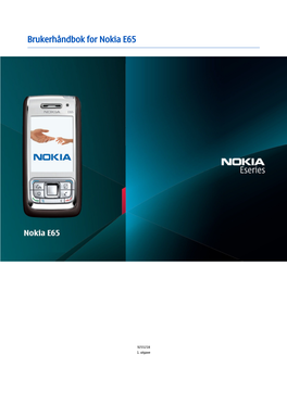 Brukerhåndbok for Nokia E65