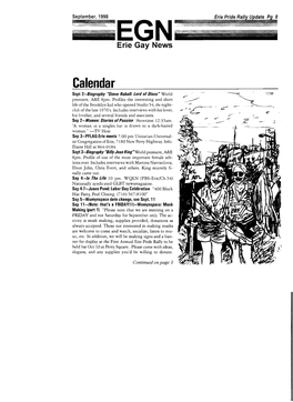 Calendar Sept 2-Biography "Steve Rubell: Lord of Disco" World Premiere, A&E 8Pm