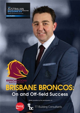 Brisbane Broncos: on and Off-Field Success