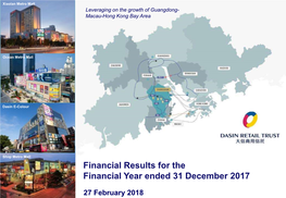 Financial Results for the Financial Year Ended 31 December 2017