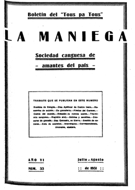 La Maniega [1931,07,33].Pdf