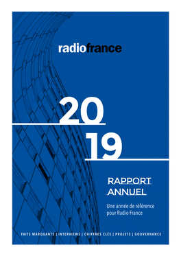 Une Année De Référence Pour Radio France