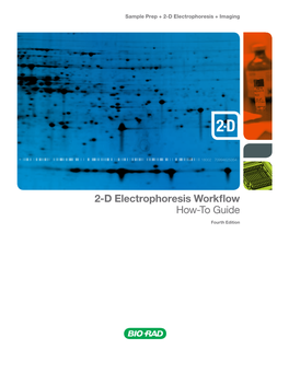 2-D Electrophoresis Workflow How-To Guide