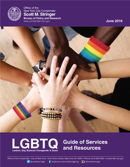 LGBTQ Guide of Services and Resources