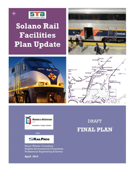 DRAFT Solano Rail Facilities Plan Update