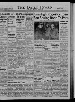 (Iowa City, Iowa), 1944-07-09