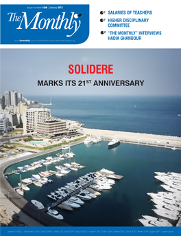 Solidere Marks Its 21St Anniversary
