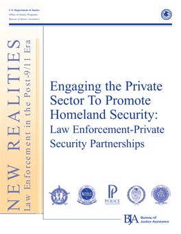 Engaging the Private Sector to Promote Homeland Security: Law Enforcement-Private Security Partnerships