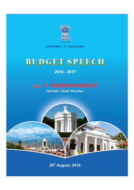 Budget Speech 2016 - 2017