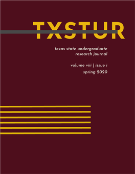 Texas State Undergraduate Research Journal