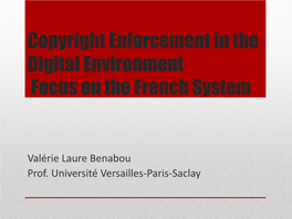Copyright Infringement at the Digital