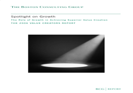 Spotlight on Growth