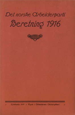 Fberetninfj 1916