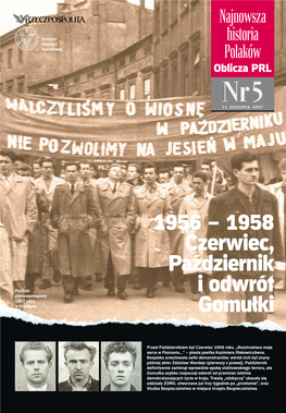 1956 – 1958 Czerwiec, Październik I Odwrót Gomułki
