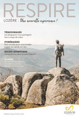 LOZÈRE - Une Nouvelle Expérience !