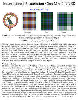 Clan MACINNES