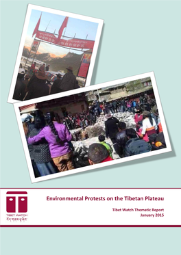 Environmental Protests on the Tibetan Plateau