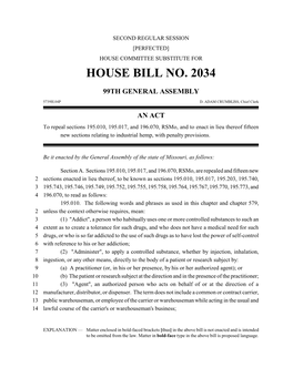 House Bill No. 2034