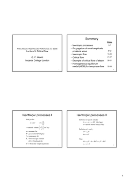 9 Critical Flow