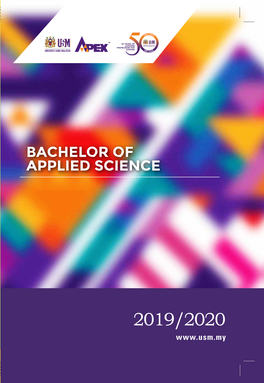 BACHELOR of APPLIED SCIENCE for a Sustainable Tomorrow for Transforming Higher Education Transforming