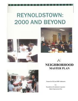 Reynoldstown Master Plan Part1