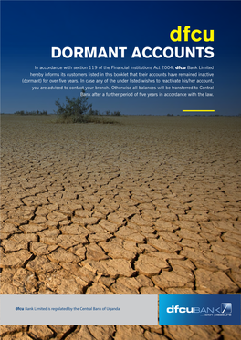 Dormant Accounts