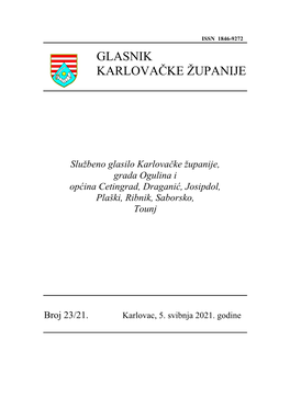 Glasnik Karlovačke Županije