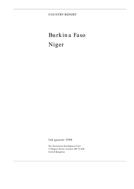 Burkina Faso Niger