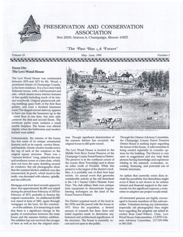 Vol 10 No 3 the Levi Wood House – America's Heritage In