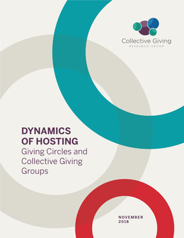 Giving Circles and Collective Giving Groups