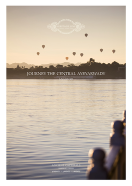 Journey the Central Ayeyarwady Myanmar