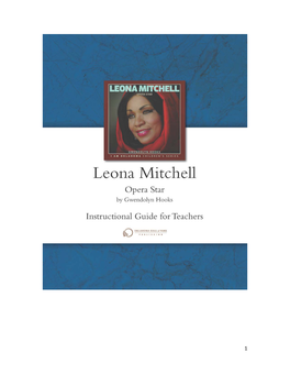 Leona Mitchell Instructional Guide for Teachers.Pdf