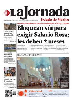 La Jornada Edomex | 02 De Abril De 2021