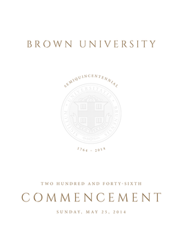 Commencement-Program-2014.Pdf