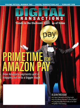 AMAZONAMAZON PAYPAY How Amazon’S Payments Unit Is Stepping out Onto a Bigger Stage