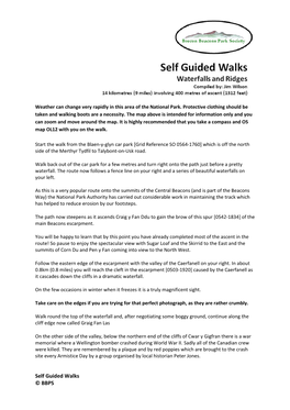 Self Guided Walks © BBPS