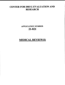 Medical Review(S)